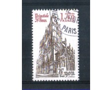 1981 - LOTTO/FRA2132U - FRANCIA - DUOMO DI LIONE - USATO 1981 - LOTTO/FRA2132U - FRANCIA - DUOMO DI LIONE - USATO