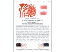 1981 - LOTTO/FRA2176DOC - FRANCIA - PRO CROCE ROSSA DOC. FILATELICO