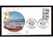 1982 - LOTTO/FRA2193FDC - FRANCIA - ST. PIERRE ET MIQUELON - BUSTAFDC 1982 - LOTTO/FRA2193FDC - FRANCIA - ST. PIERRE ET MIQUELON - BUSTAFDC
