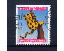 2001 - LOTTO/SVI1701U - SVIZZERA - 70+35c. PRO JUVENTUTE - USATO