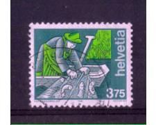 1990 - LOTTO/SVI1341U - SVIZZERA -  3,75 Fr. MESTIERI - USATO