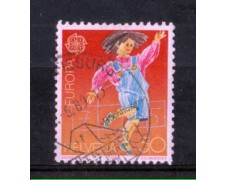 1989 - LOTTO/SVI1323U - SVIZZERA - 50c. EUROPA - USATO 1989 - LOTTO/SVI1323U - SVIZZERA - 50c. EUROPA - USATO