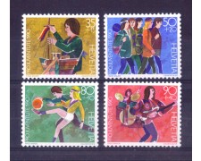 1990 - LOTTO/SVI1362CPN - SVIZZERA - PRO JUVENTUTE 4v. - NUOVI