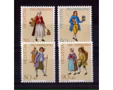 1990 - LOTTO/SVI1346CPN - SVIZZERA - PRO PATRIA 4v. - NUOVI