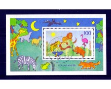 1995 - LOTTO/GFBF33U - GERMANIA - PER NOI BAMBINI FOGLIETTO - USATO