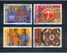 1981 - LOTTO/SVI1138CPU - SVIZZERA - PROPAGANDA 4v. - USATI 1981 - LOTTO/SVI1138CPU - SVIZZERA - PROPAGANDA 4v. - USATI