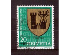 1978 - LOTTO/SVI1072U - SVIZZERA - 20+10c. PRO JUVENTUTE - USATO