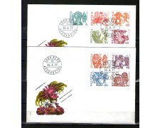 1977 - LOTTO/SVI1041FDC - SVIZZERA - TRADIZIONI POPOLARI - 2 BUSTE FDC