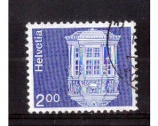 1974 - LOTTO/SVI971AU - SVIZZERA - 2 Fr. ARCHITETTURA - USATO 1974 - LOTTO/SVI971AU - SVIZZERA - 2 Fr. ARCHITETTURA - USATO