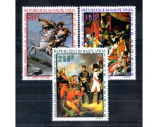 1969 - LBF/1869 - ALTO VOLTA - ANNIV. DI NAPOLEONE 3v. - NUOVI 1969 - LBF/1869 - ALTO VOLTA - ANNIV. DI NAPOLEONE 3v. - NUOVI