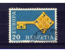 1968 - LOTTO/SVI806U - SVIZZERA - 20c. EUROPA - USATO 1968 - LOTTO/SVI806U - SVIZZERA - 20c. EUROPA - USATO