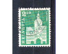 1964 - LOTTO/SVI737U - SVIZZERA - 2,20 Fr. EDIFICI STORICI - USATO 1964 - LOTTO/SVI737U - SVIZZERA - 2,20 Fr. EDIFICI STORICI - USATO