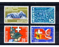 1964 - LOTTO/23615 - SVIZZERA - PROPAGANDA 4v. - NUOVI 1964 - LOTTO/23615 - SVIZZERA - PROPAGANDA 4v. - NUOVI