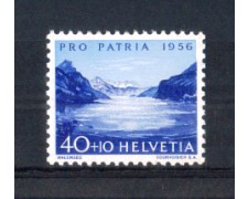 1956 - LOTTO/SVI580N - SVIZZERA - 40+10c. PRO PATRIA - NUOVO 1956 - LOTTO/SVI580N - SVIZZERA - 40+10c. PRO PATRIA - NUOVO