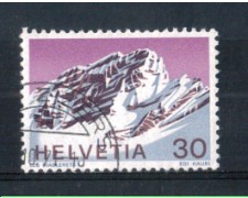 1971 - LOTTO/SVI884U - SVIZZERA - 30c. ALPI SVIZZERE - USATO