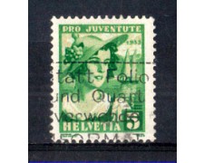 1933 - LOTTO/SVI267U - SVIZZERA - 5+5c. PRO JUVENTUTE - USATO 1933 - LOTTO/SVI267U - SVIZZERA - 5+5c. PRO JUVENTUTE - USATO
