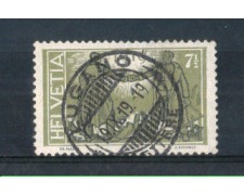 1919 - LOTTO/SVI170U - SVIZZERA - 7,5c. PACE - USATO 1919 - LOTTO/SVI170U - SVIZZERA - 7,5c. PACE - USATO