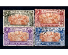 1923 - LOTTO/REG134CPUF - REGNO - PROPAGANDA FIDE 4v. - USATI 1923 - LOTTO/REG134CPUF - REGNO - PROPAGANDA FIDE 4v. - USATI