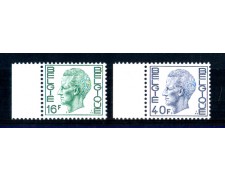 1977 - LOTTO/BEL1871CPN - BELGIO - RE BALDOVINO 2v. - NUOVI