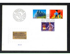 1969 - LOTTO/SVI840FDC - SVIZZERA - PROPAGANDA 3v. - BUSTA FDC 1969 - LOTTO/SVI840FDC - SVIZZERA - PROPAGANDA 3v. - BUSTA FDC