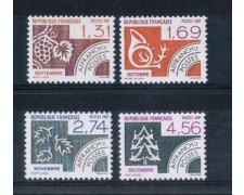 1987 - LOTTO/FRAP197CPN - FRANCIA - MESI DELL'ANNO 4v. - NUOVI