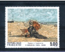 1987 - LOTTO/FRA2472N - FRANCIA - 5 Fr. QUADRO DI EUGENE BOUDIN - NUOVO