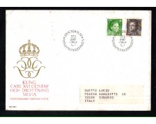 1987 - LOTTO/SVE1401FDC - SVEZIA - EFFIGIE DEI RE - BUSTA FDC 1987 - LOTTO/SVE1401FDC - SVEZIA - EFFIGIE DEI RE - BUSTA FDC