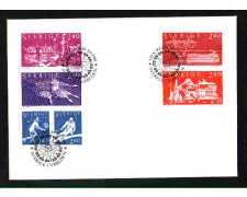 1981 - LOTTO/SVE1149FDC - SVEZIA - LA SVEZIA NEL MONDO - BUSTA FDC 1981 - LOTTO/SVE1149FDC - SVEZIA - LA SVEZIA NEL MONDO - BUSTA FDC
