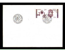 1981 - LOTTO/SVE1141FDC - SVEZIA - ANTICHE INSEGNE - BUSTA FDC 1981 - LOTTO/SVE1141FDC - SVEZIA - ANTICHE INSEGNE - BUSTA FDC