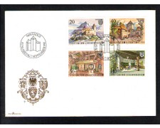 1981 - LOTTO/LIE724FDC - LIECHTENSTEIN - CASTELLO DI GUTEMBERG - BUSTA FDC