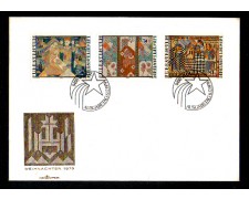1979 - LOTTO/LIE678FDC - LIECHTENSTEIN - NATALE - BUSTA FDC