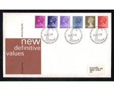 1981 - LOTTO/GBR971FDC - GRAN BRETAGNA - ELISABETTA EFFIGIE 6v. - BUSTA FDC 1981 - LOTTO/GBR971FDC - GRAN BRETAGNA - ELISABETTA EFFIGIE 6v. - BUSTA FDC