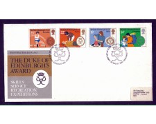 1981 - LOTTO/GBR1006FDC - GRAN BRETAGNA - PREMIO DUCA DI EDIMBURGO - BUSTA FDC 1981 - LOTTO/GBR1006FDC - GRAN BRETAGNA - PREMIO DUCA DI EDIMBURGO - BUSTA FDC