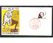 1978 - LOTTO/GP1264FDC - GIAPPONE - GINNASTICA PER RADIO - BUSTA FDC