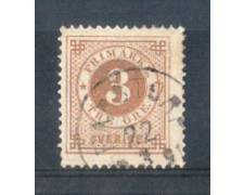 1886 - LOTTO/SVE30U - SVEZIA - 3 ORE BISTRO - USATO 1886 - LOTTO/SVE30U - SVEZIA - 3 ORE BISTRO - USATO