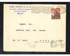 1955 - REPUBBLICA - LBF/746 - BRESCIA BUSTA PER COMO