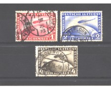 1928 - LOTTO/GERA37CPU - GERMANIA REICH - POSTA AEREA ZEPPELIN - USATI 1928 - LOTTO/GERA37CPU - GERMANIA REICH - POSTA AEREA ZEPPELIN - USATI