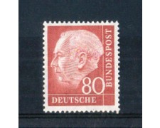1954 - LOTTO/10505 - GERMANIA FEDERALE - 80p. HEUSS - NUOVO 1954 - LOTTO/10505 - GERMANIA FEDERALE - 80p. HEUSS - NUOVO