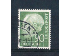 1954 - LOTTO/10506U - GERMANIA FEDERALE - 90p. HEUSS - USATO 1954 - LOTTO/10506U - GERMANIA FEDERALE - 90p. HEUSS - USATO