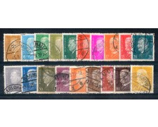 1928 - LOTTO/REG414CPU - GERMANIA REICH - EFFIGI DI EBERT e HINDEMBURG - USATI 1928 - LOTTO/REG414CPU - GERMANIA REICH - EFFIGI DI EBERT e HINDEMBURG - USATI