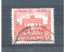1930 - LOTTO/GER428U - GERMANIA REICH - 15+5p. PORTA BRANDEBURGO - USATO 1930 - LOTTO/GER428U - GERMANIA REICH - 15+5p. PORTA BRANDEBURGO - USATO