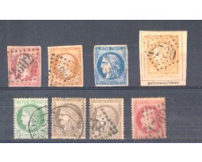 1853/1871 - LBF/2252 - FRANCIA - LOTTO USATI 1853/1871 - LBF/2252 - FRANCIA - LOTTO USATI