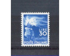 1945 - LOTTO/10614N - REPUBBLICA - 30 LIRE DEMOCRATICA - NUOVO