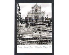 FIRENZE - 1966 - LBF/1125 - PIAZZA S. CROCE DOPO L'ALLUVIONE - VIAGGIAT FIRENZE - 1966 - LBF/1125 - PIAZZA S. CROCE DOPO L'ALLUVIONE - VIAGGIAT