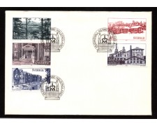 1980 - LBF/3994 - SVEZIA - TURISMO HALSINGLAD - BUSTA FDC 1980 - LBF/3994 - SVEZIA - TURISMO HALSINGLAD - BUSTA FDC