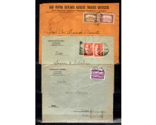 1921/25 - LOTTO/10747 - UNGHERIA - INSIEME DI TRE BUSTE VIAGGIATE PER L'ITALIA 1921/25 - LOTTO/10747 - UNGHERIA - INSIEME DI TRE BUSTE VIAGGIATE PER L'ITALIA