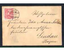 1910 - LOTTO/10787 - AUSTRIA - 10 H. F.GIUSEPPE SU BUSTA DA TELFS