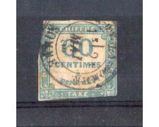 1871 - LOTTO/10864 - FRANCIA - 60c. AZZURRO SEGNATASSE - USATO 1871 - LOTTO/10864 - FRANCIA - 60c. AZZURRO SEGNATASSE - USATO