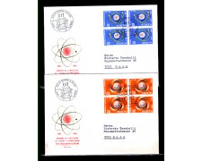 1965 - LBF/3977 - SVIZZERA - CENTENARIO U.I.T. - 2 BUSTE 1965 - LBF/3977 - SVIZZERA - CENTENARIO U.I.T. - 2 BUSTE