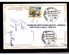 1966 - LOTTO/1652 - GERMANIA - 90° ANNIVERSARIO DI ADENAUER - CARTOLINA 1966 - LOTTO/1652 - GERMANIA - 90° ANNIVERSARIO DI ADENAUER - CARTOLINA